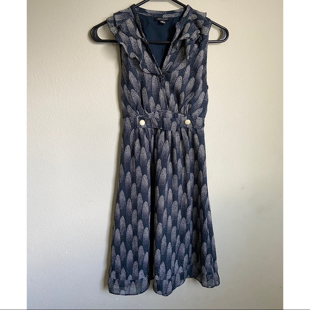 NAVY BLUE SLEEVELESS DRESS💙